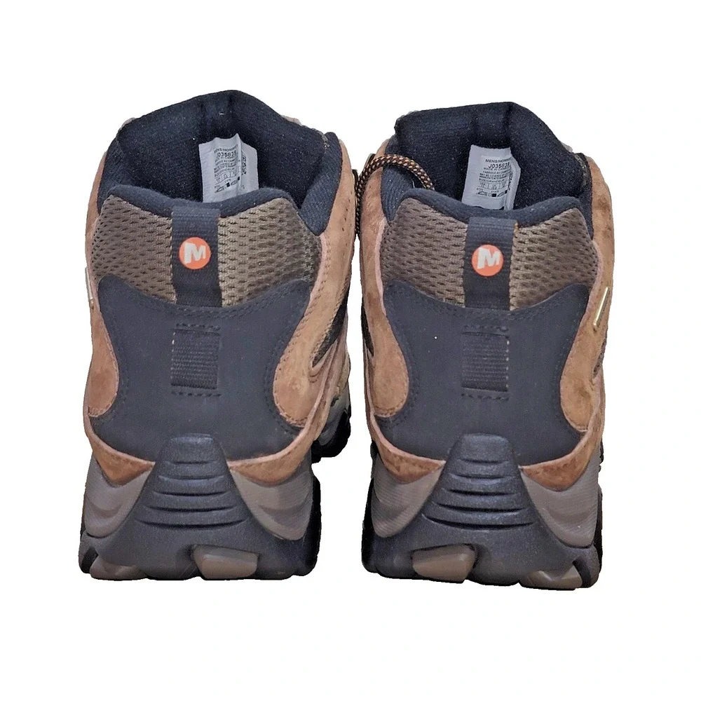 Merrell Moab 3 Mid Waterproof Hiking Boots Men's Earth Brown Shoes Size 11 M
